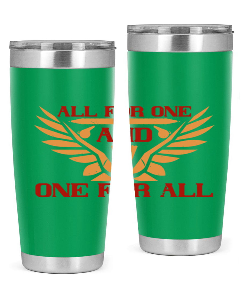 All for one and one for all 2360#- badminton- Tumbler