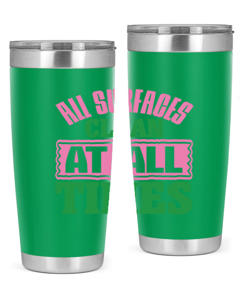 All surfaces clean at all times Style 1#- cleaner- tumbler