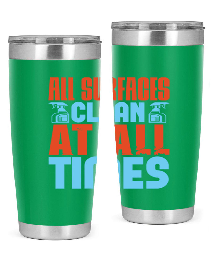 All surfaces clean at all times Style 2#- cleaner- tumbler