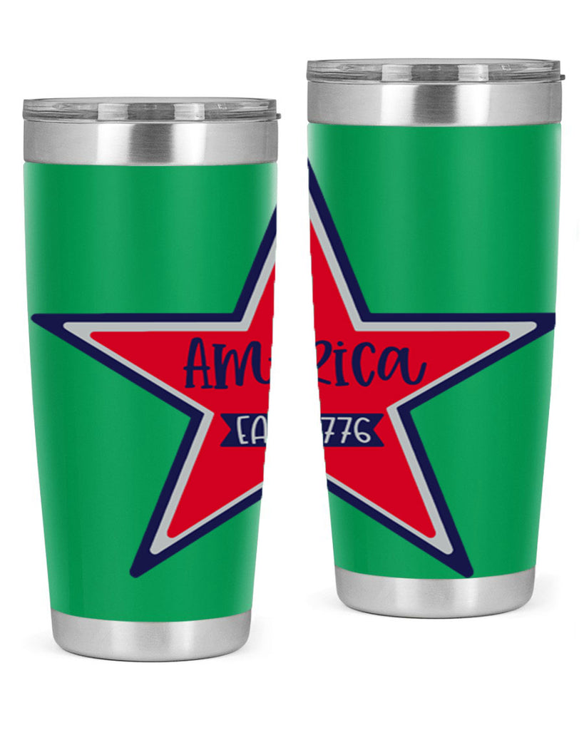 America East Style 144#- Fourt Of July- Tumbler