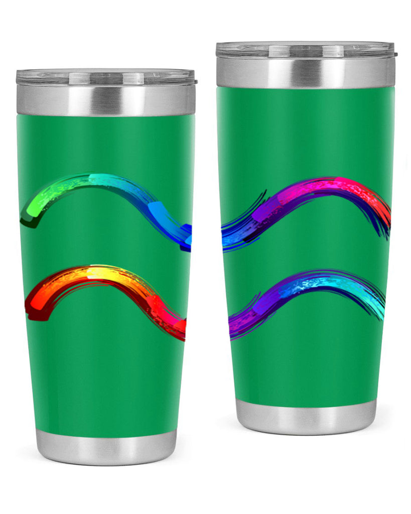 Aquarius 69#- zodiac- Tumbler