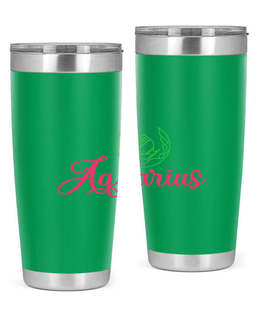 Aquarius 70#- zodiac- Tumbler