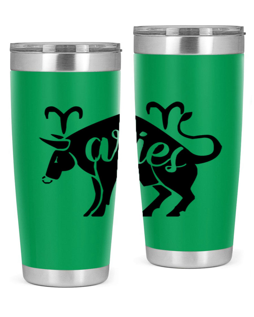 Aries 104#- zodiac- Tumbler