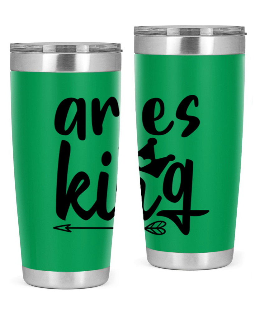 Aries king 108#- zodiac- Tumbler