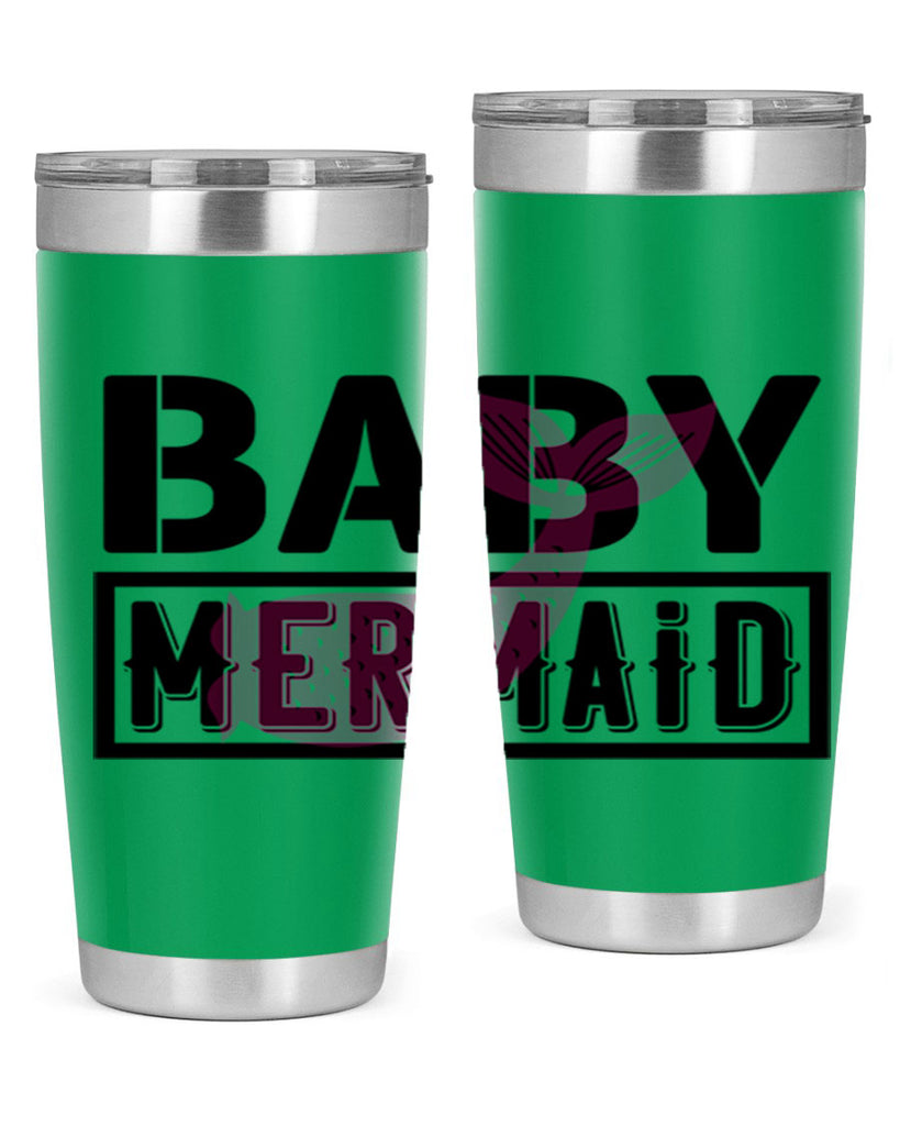 Baby mermaid 29#- mermaid- Tumbler