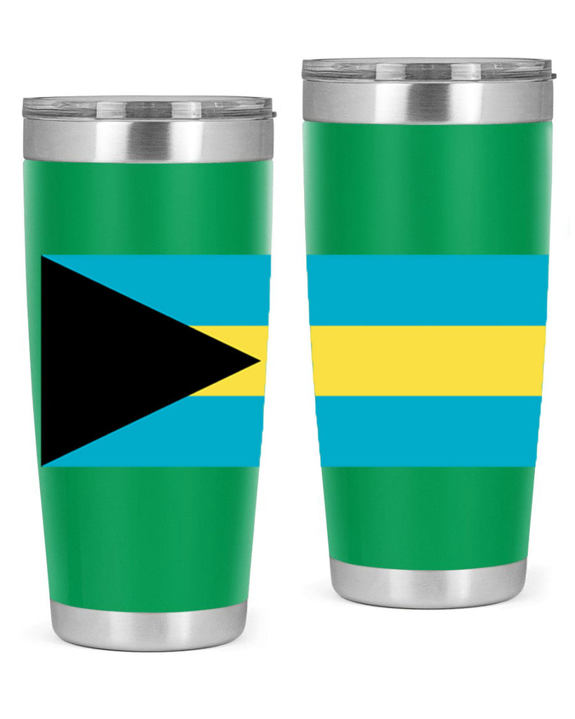 Bahamas 186#- world flags- Tumbler