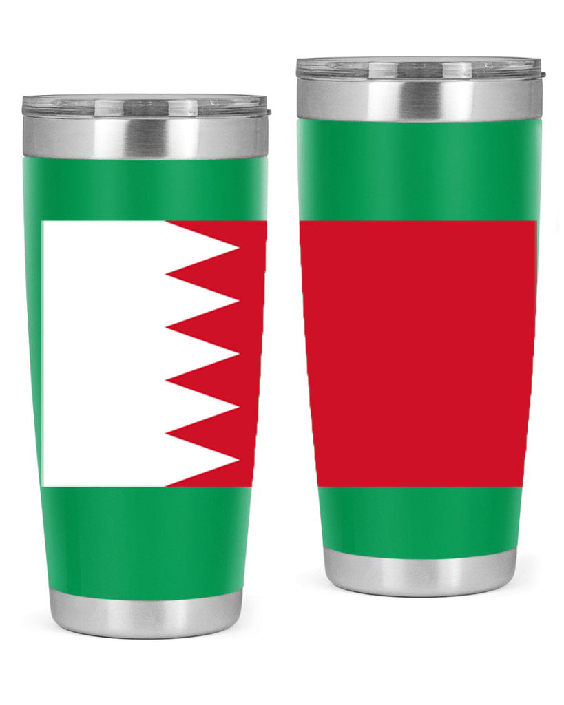 Bahrain 185#- world flags- Tumbler