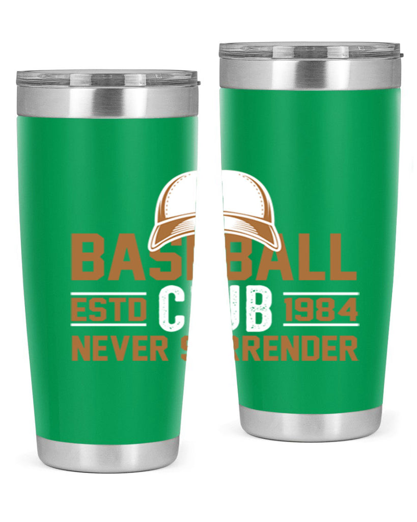 Base 1447#- baseball- Tumbler