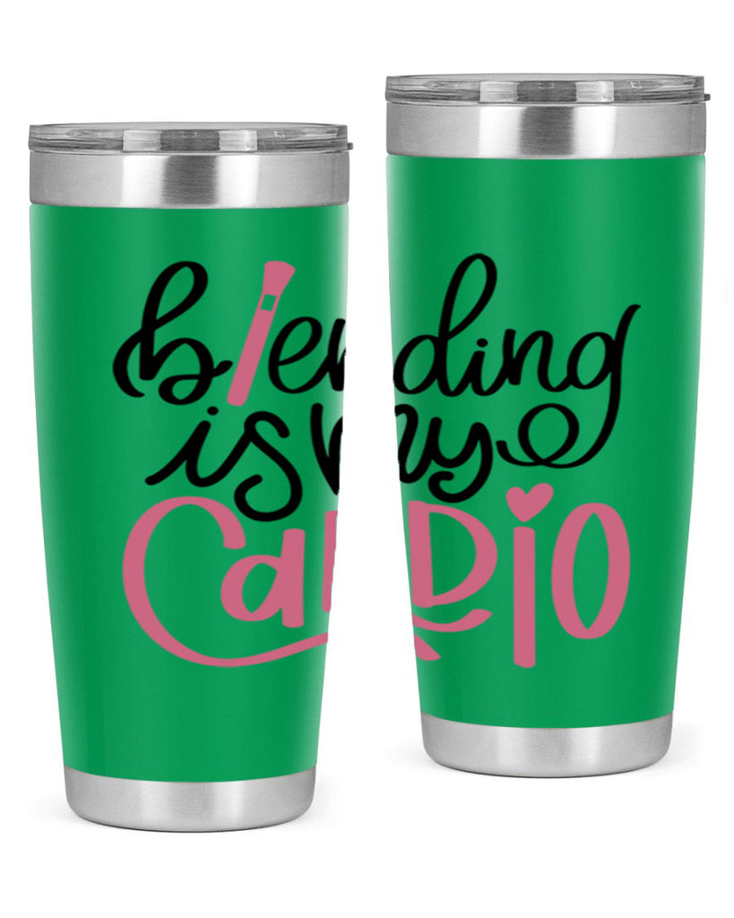 Blending is my Cardio Style 130#- make up- Tumbler