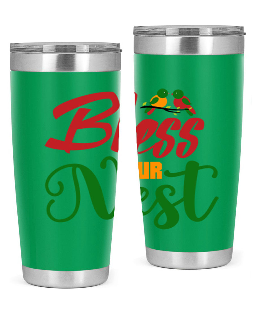 Bless Our Nest 67#- spring- Tumbler