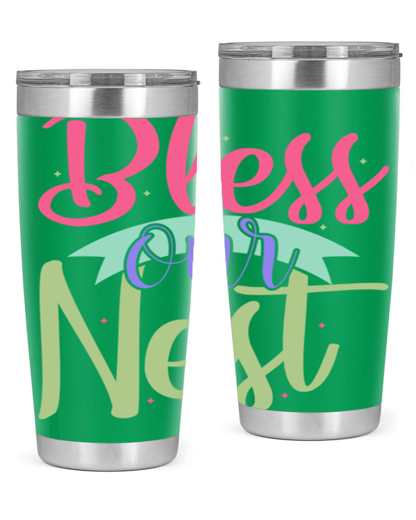 Bless our nest 49#- spring- Tumbler