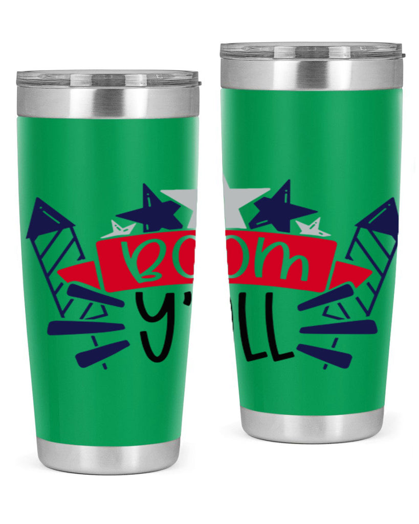 Boom Yall Style 146#- Fourt Of July- Tumbler
