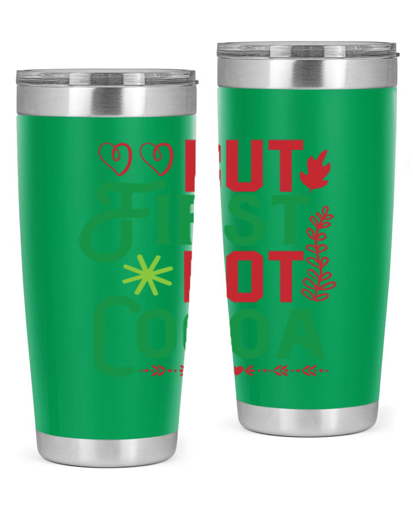 But First Hot Cocoa 32#- winter- Tumbler