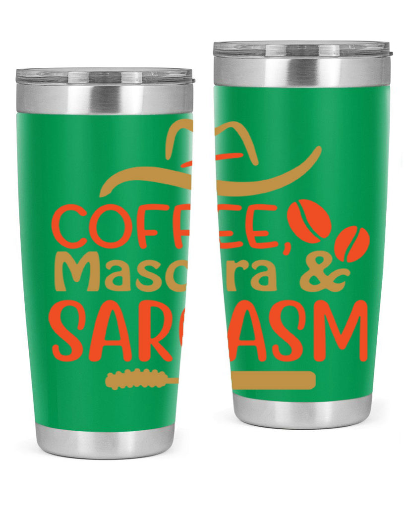 Coffee Mascara Sarcasm 21#- fashion- Cotton Tank
