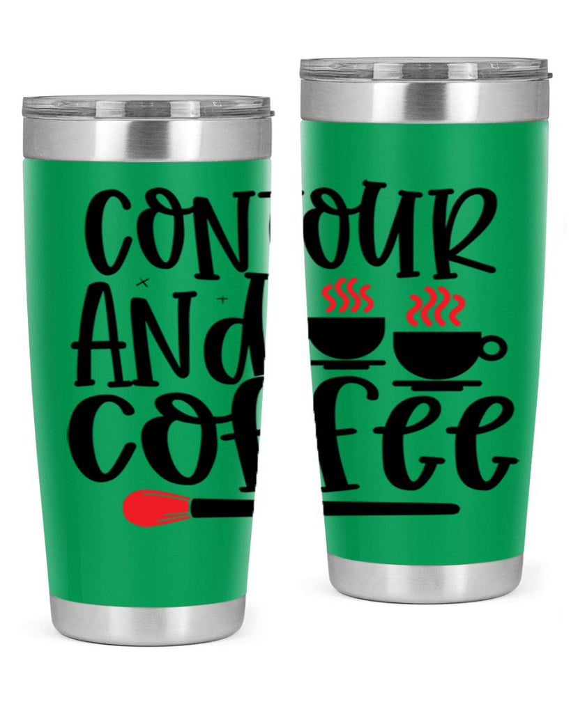 Contour And Coffee Style 242#- make up- Tumbler
