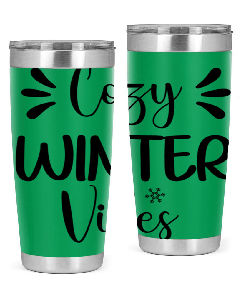 Cozy Winter Vibes76#- winter- Tumbler