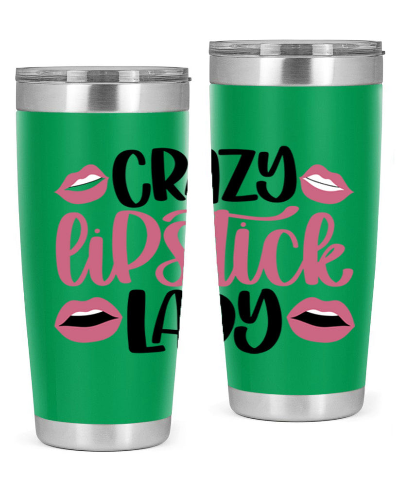 Crazy Lipstick Lady Style 107#- make up- Tumbler