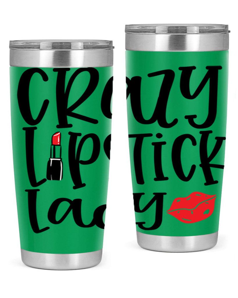Crazy Lipstick Lady Style 240#- make up- Tumbler