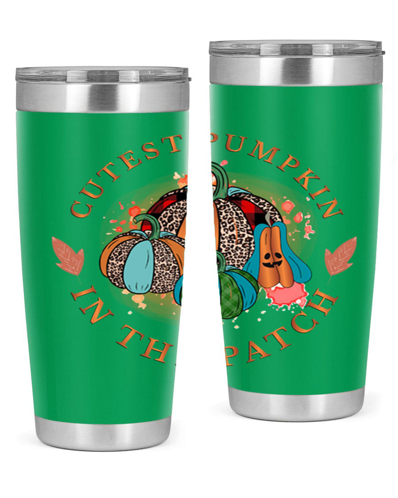 Cutest Pumpkin in the Patch 65#- fall- Tumbler