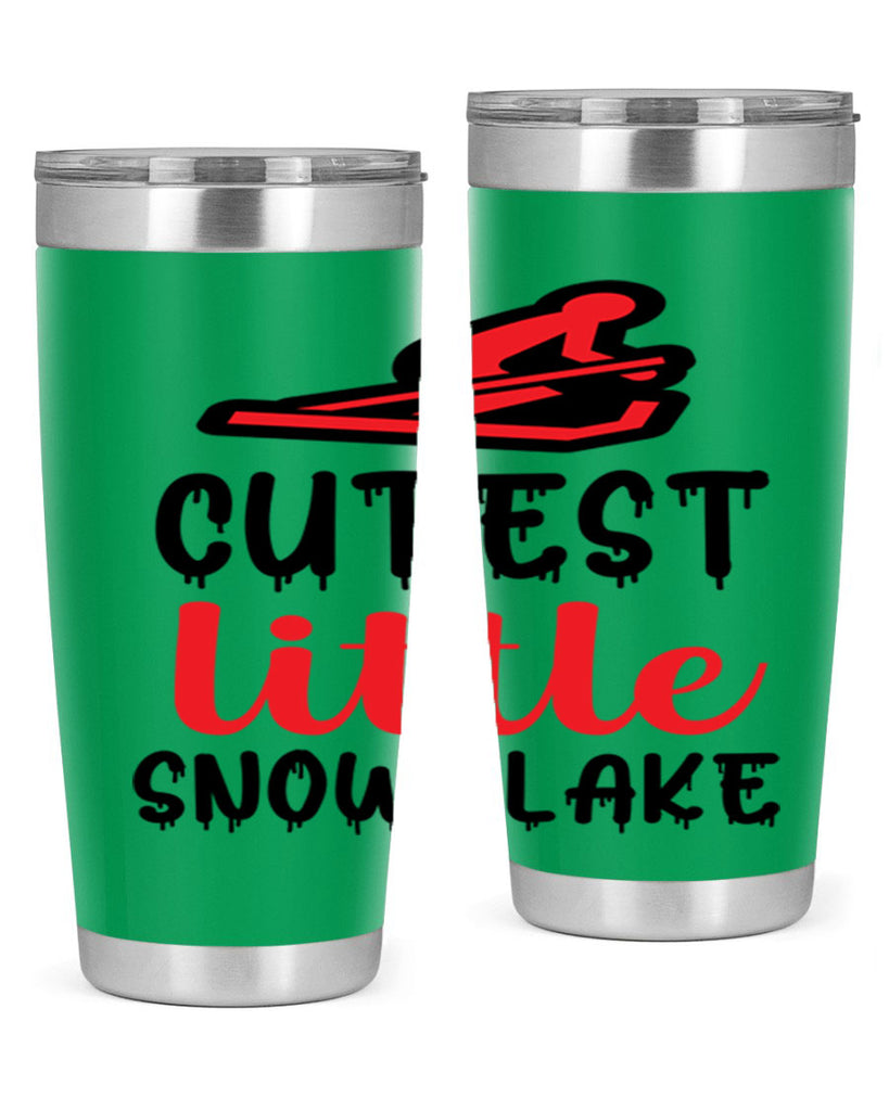Cutest little snowflake 87#- winter- Tumbler