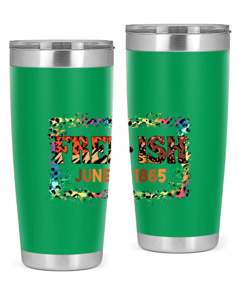 FreeIsh June 1865 Junteenth Png 32#- Juneteenth- tumbler