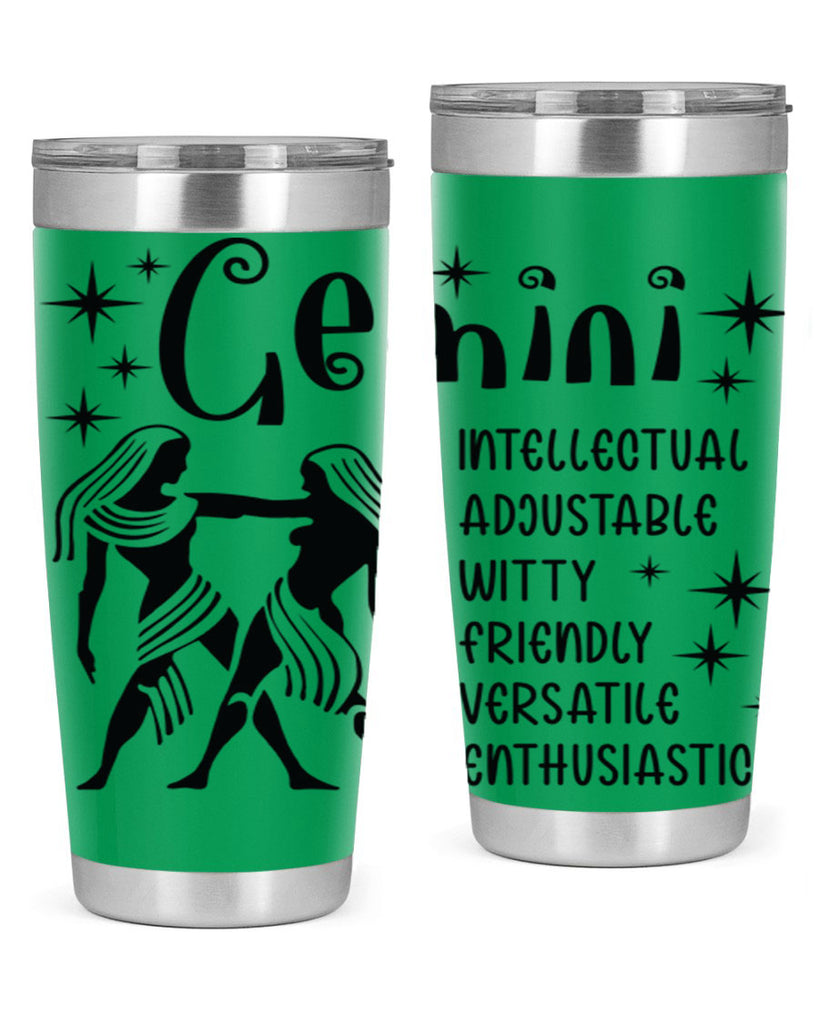 Gemini 217#- zodiac- Tumbler