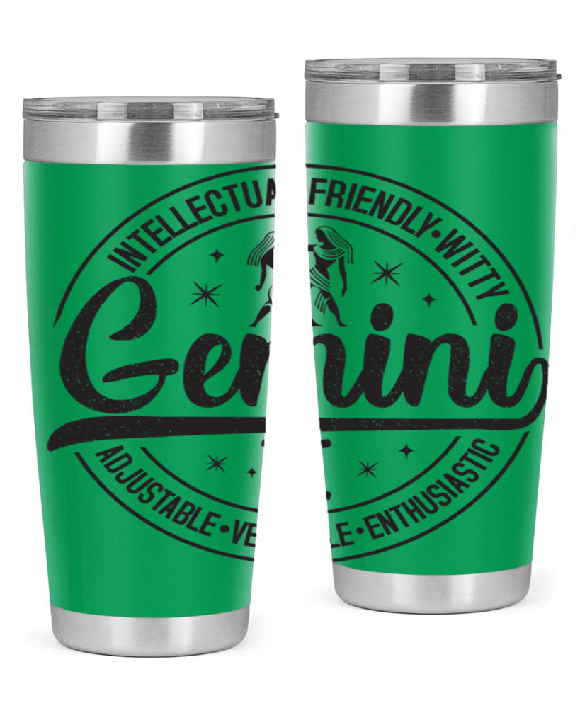Gemini 225#- zodiac- Tumbler