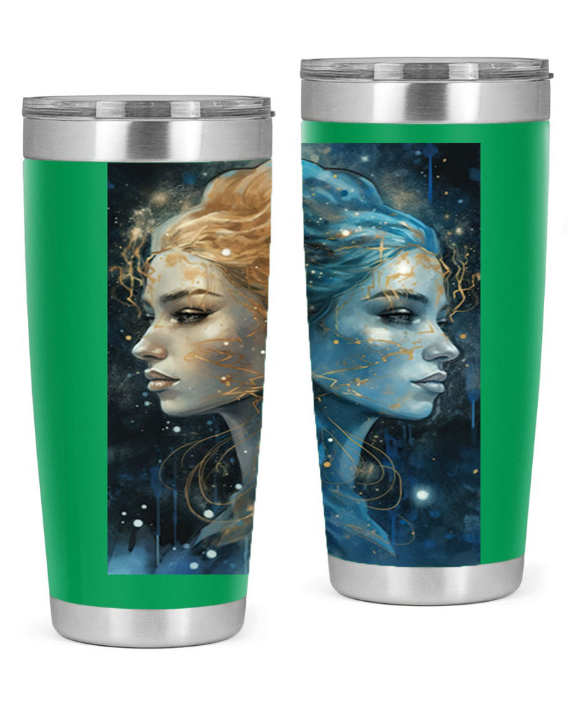 Gemini 56#- zodiac- Tumbler