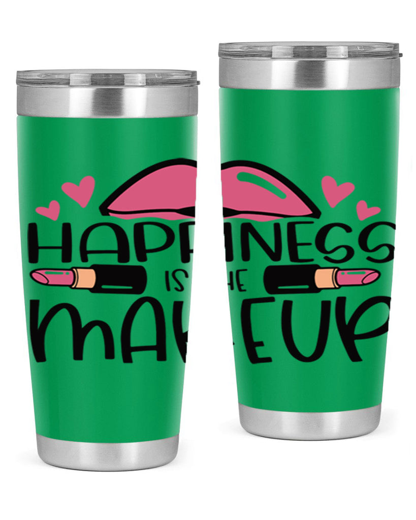 Hapiness Is The Makeup Style 95#- make up- Tumbler