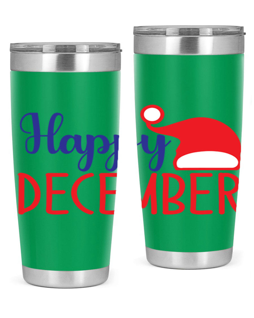 Happy December 135#- winter- Tumbler