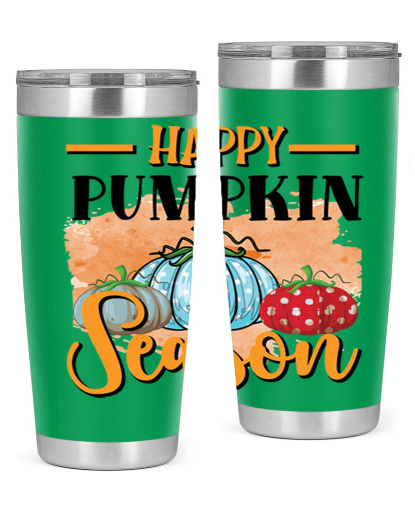 Happy pumpkin season 240#- fall- Tumbler