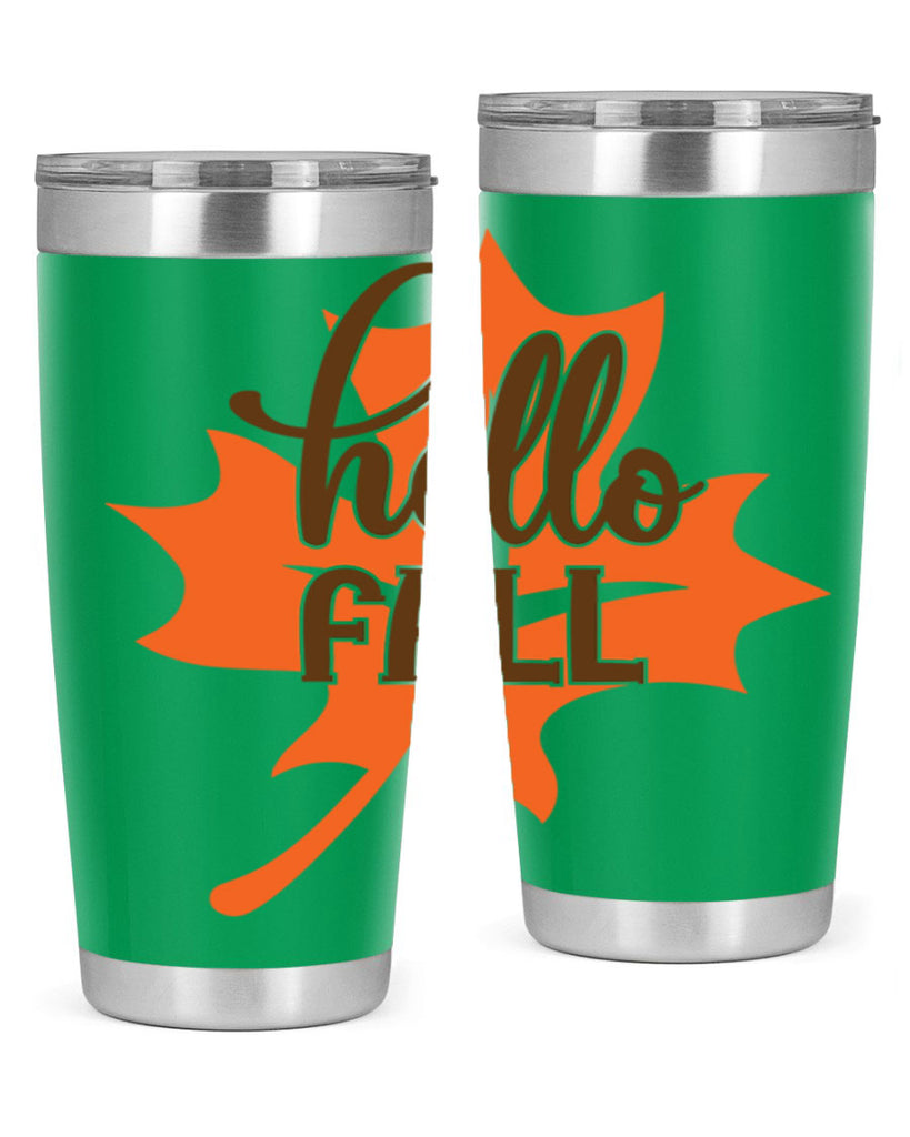 Hello Fall 273#- fall- Tumbler
