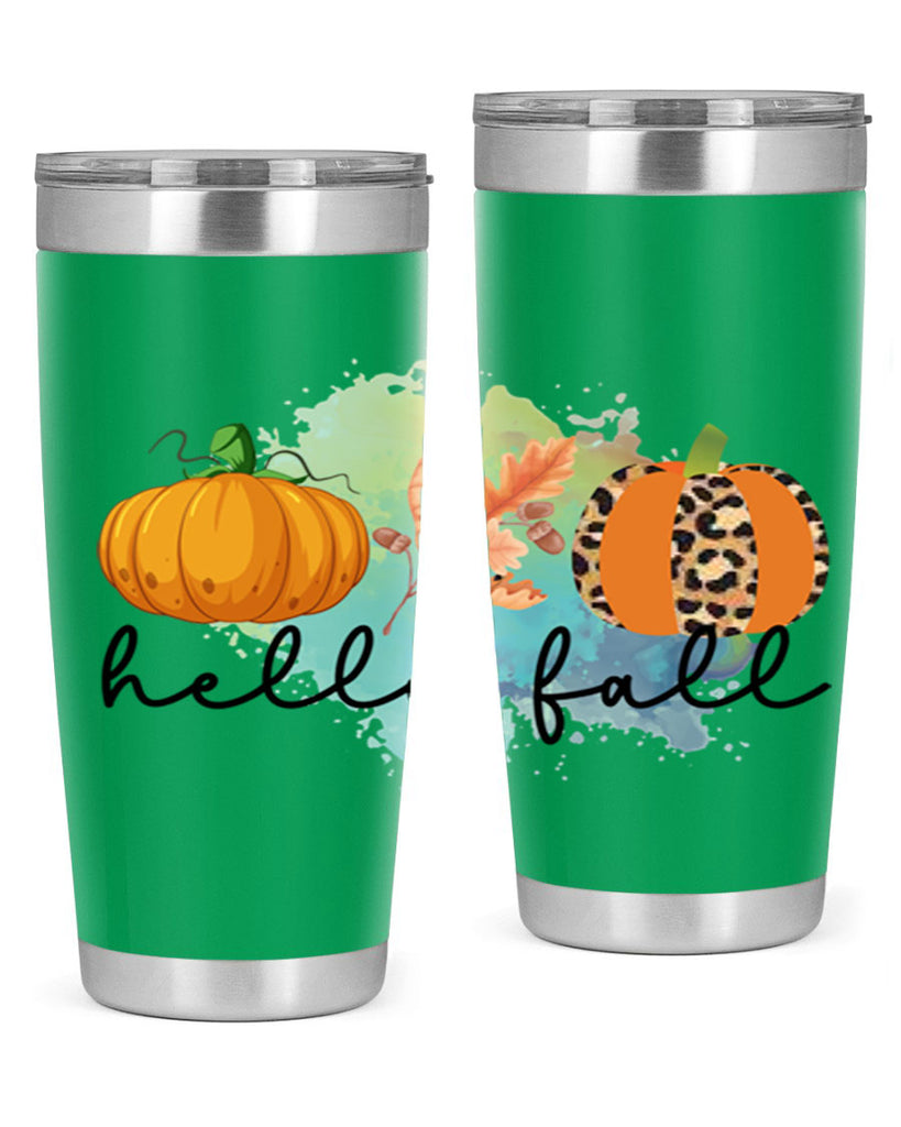 Hello Fall 277#- fall- Tumbler