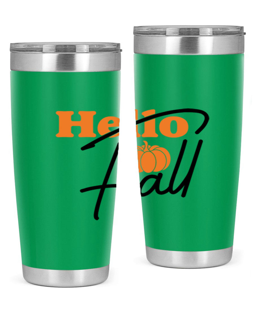 Hello Fall 279#- fall- Tumbler