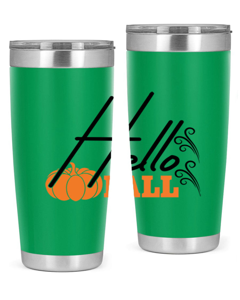 Hello Fall 281#- fall- Tumbler