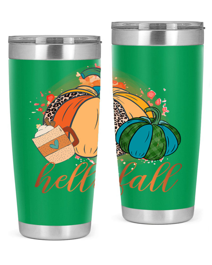 Hello Fall 282#- fall- Tumbler