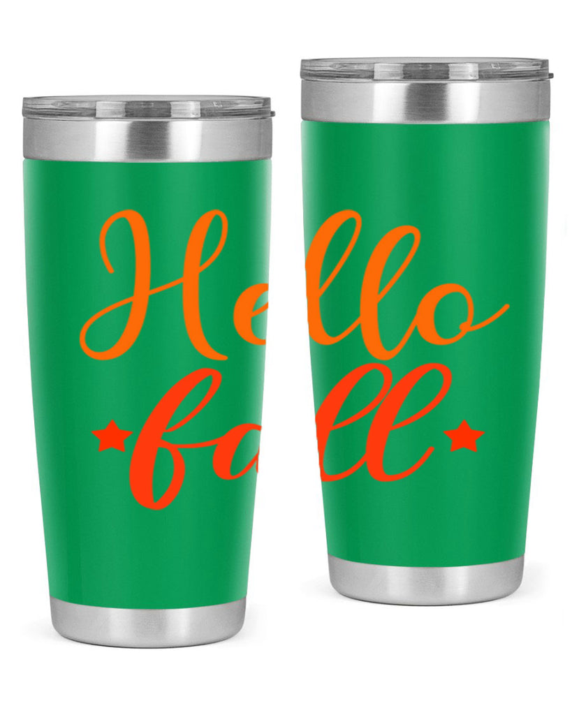 Hello Fall Design 278#- fall- Tumbler