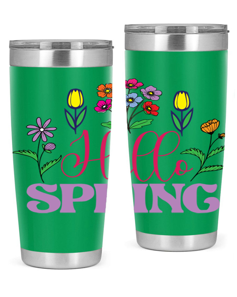 Hello Spring  233#- spring- Tumbler