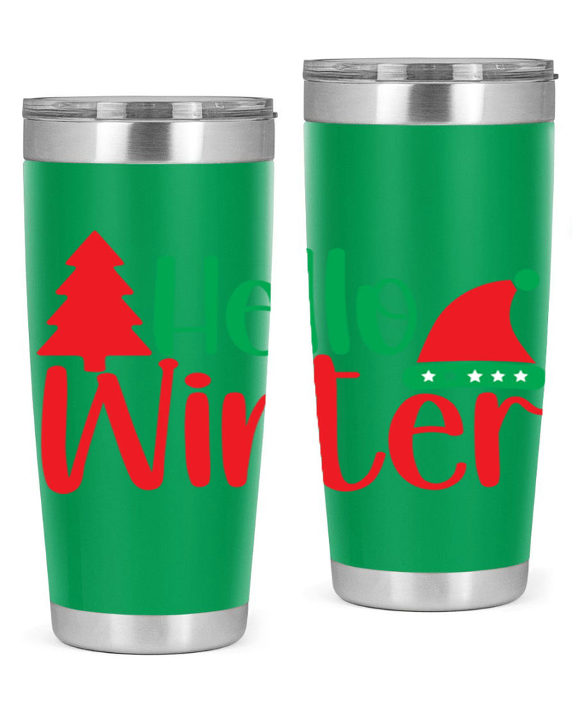Hello Winter 180#- winter- Tumbler