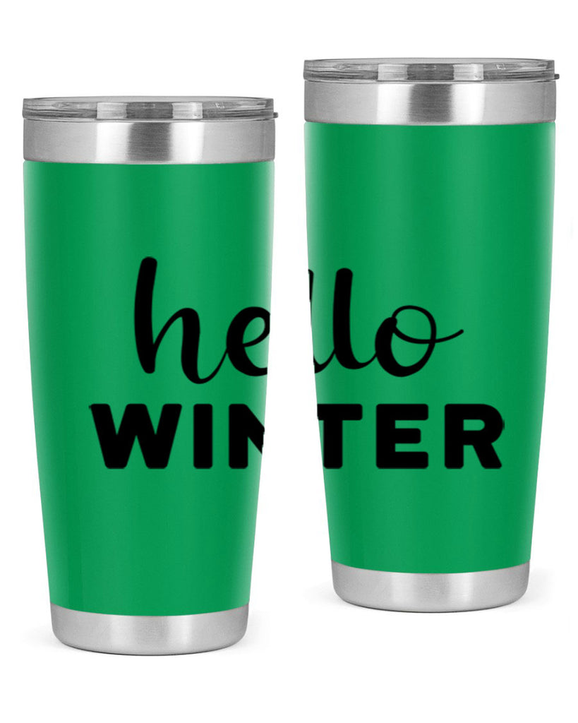 Hello Winter 186#- winter- Tumbler