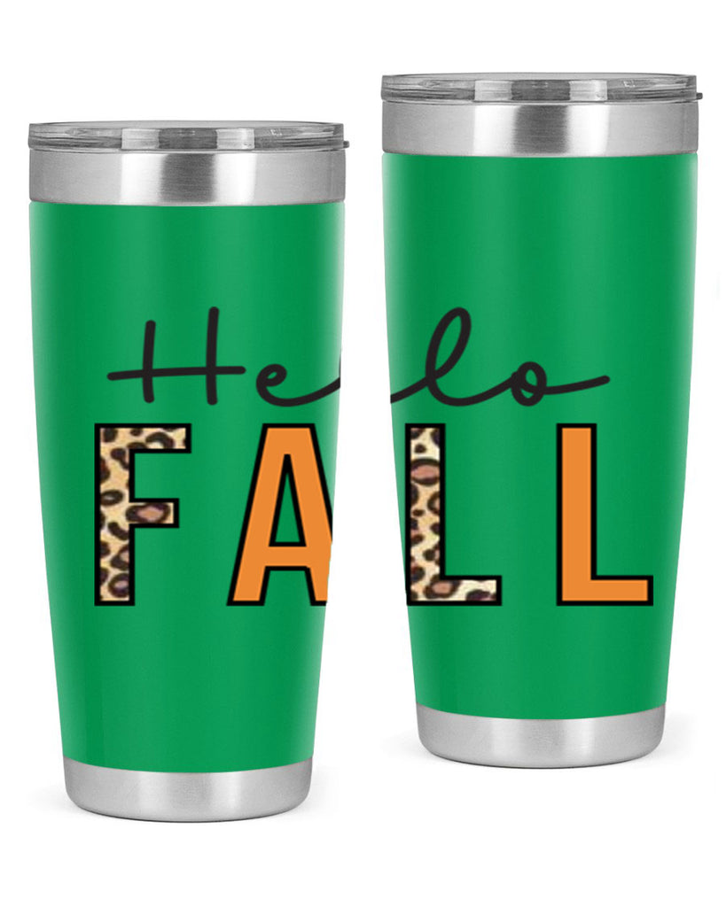 Hello fall 276#- fall- Tumbler