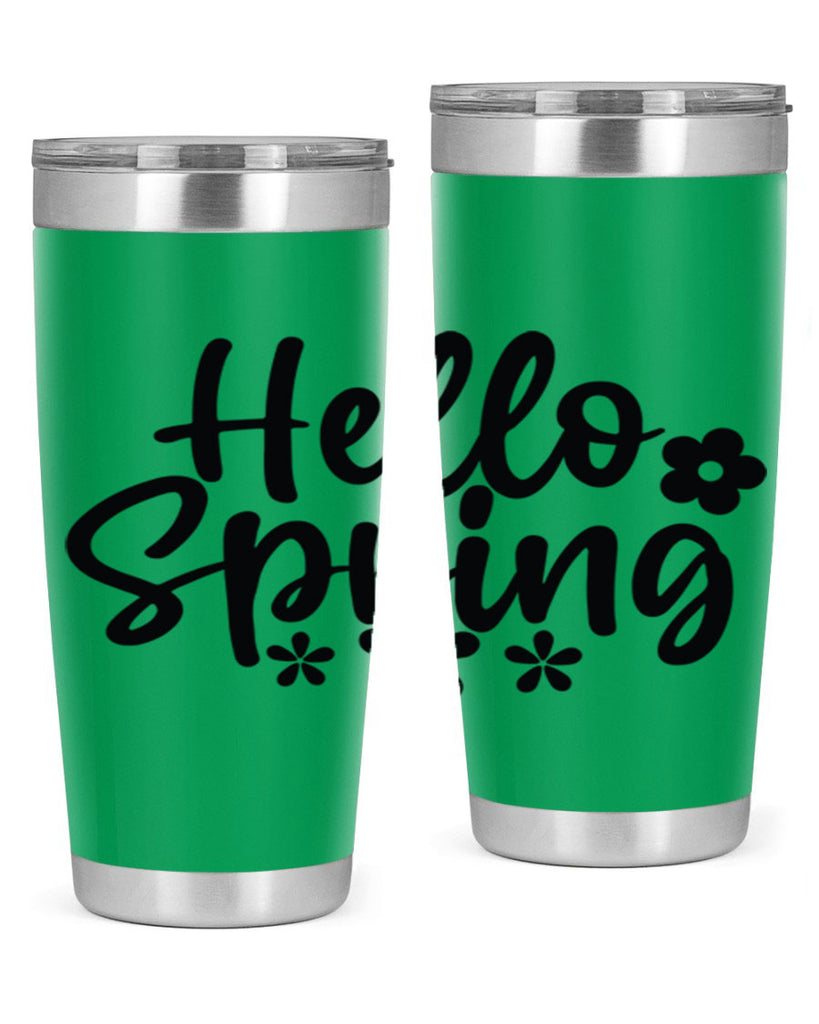 Hello spring  design 232#- spring- Tumbler