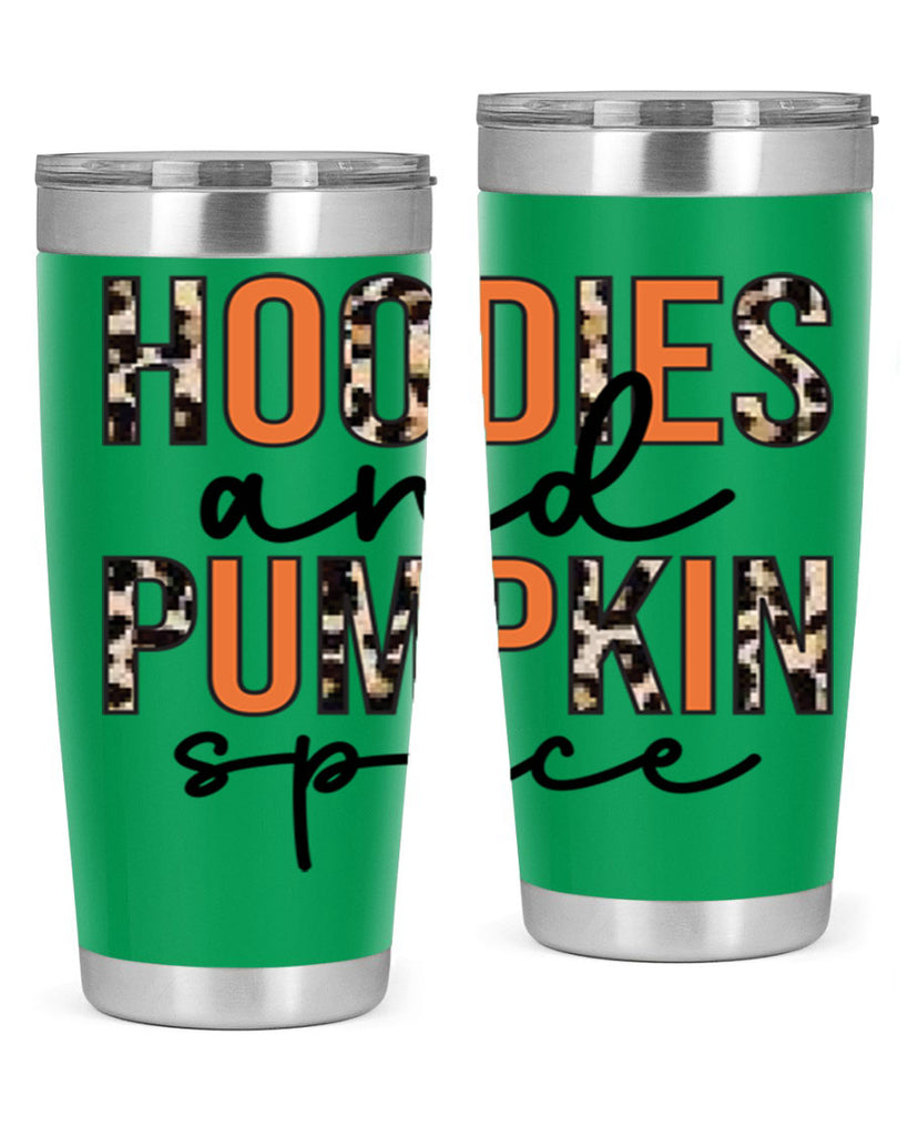 Hoodies and pumpkin spice 317#- fall- Tumbler