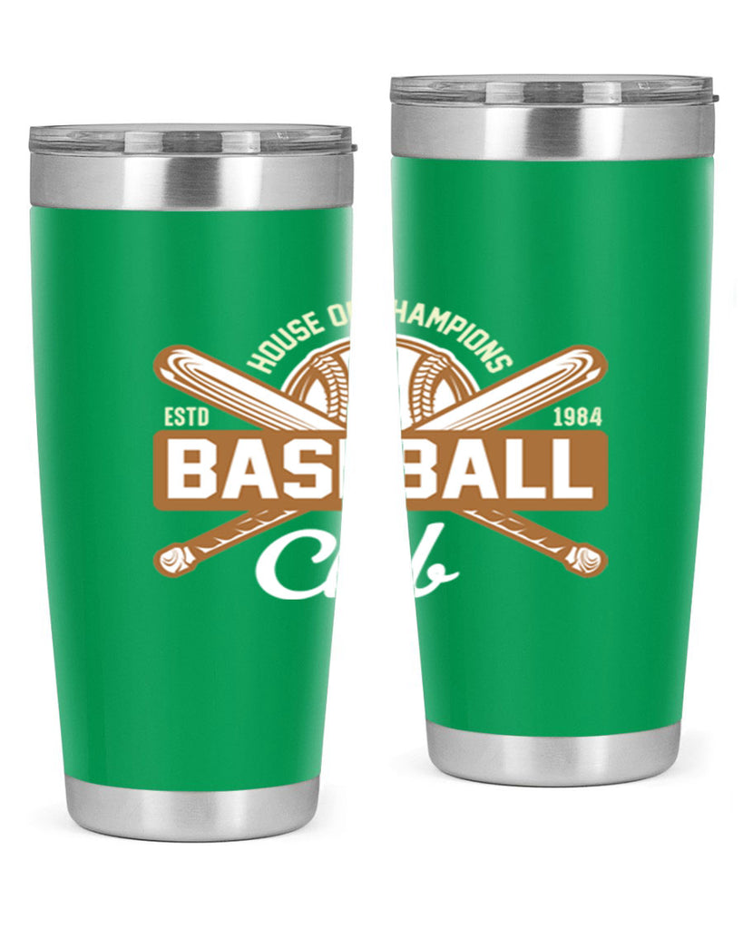 House 1178#- baseball- Tumbler