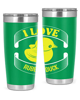 I Love Rubber duck Style 41#- duck- Tumbler