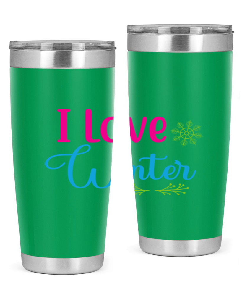 I Love Winter 225#- winter- Tumbler