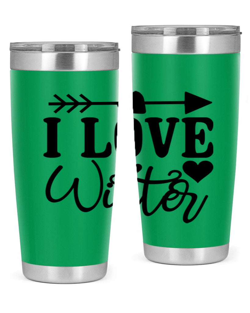 I Love Winter 227#- winter- Tumbler