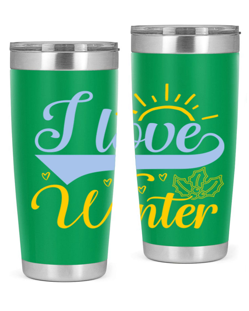 I love winter228#- winter- Tumbler
