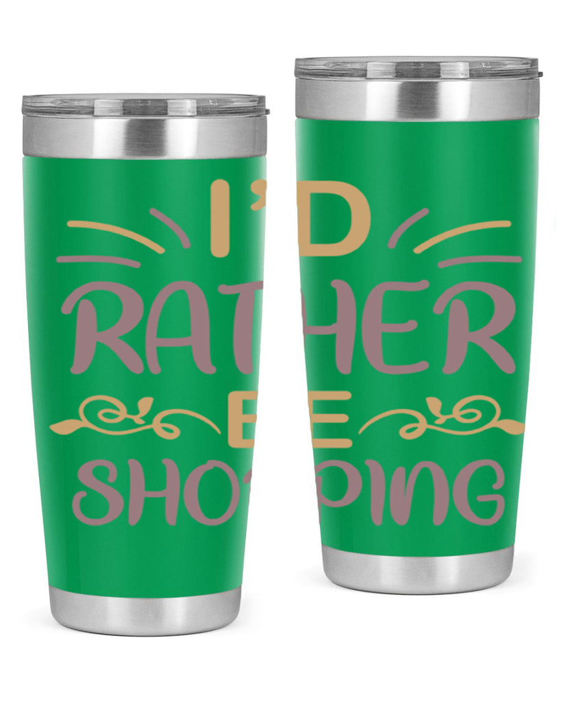 Id Rather Be Shopping 109#- fashion- Cotton Tank