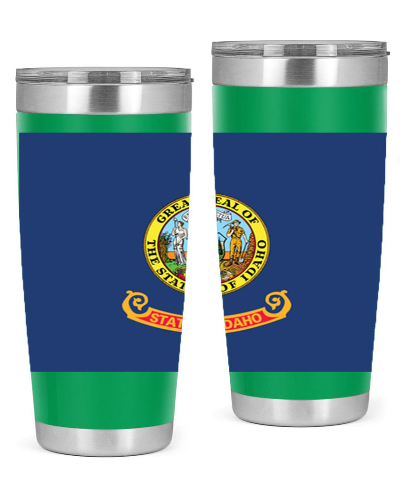 Idaho 40#- Us Flags- Tumbler